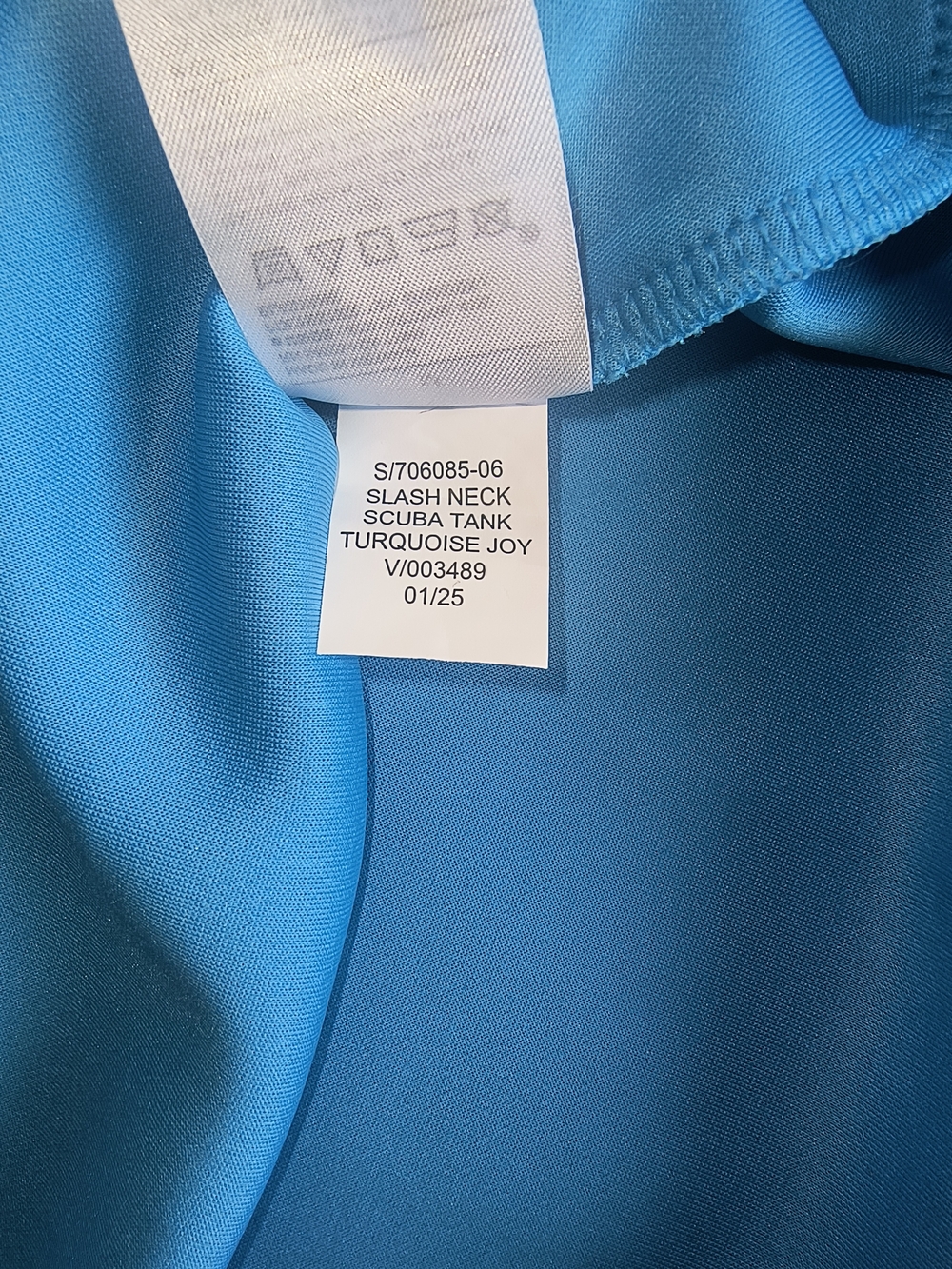 Banana Republic Soft Touch Turquoise Blue Sleeveless Top - Picture 4 of 6